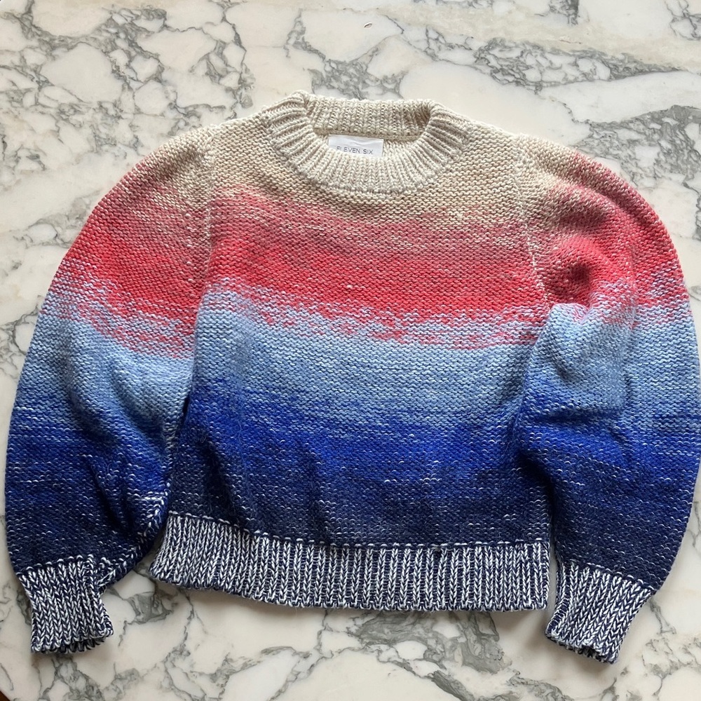 Eleven Six Alpaca Wool Blend Sweater- Small